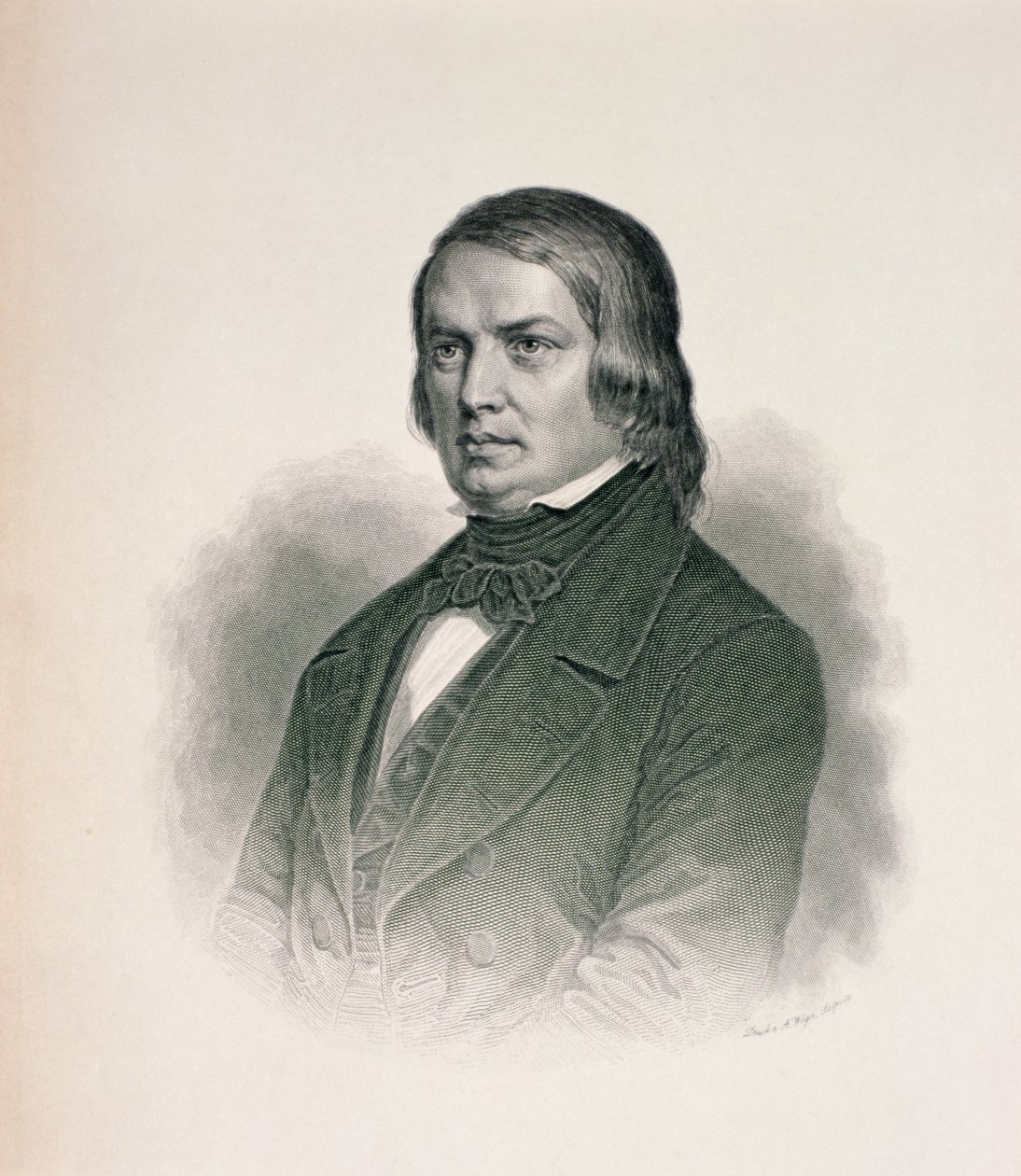Robert Schumann (1810-56) portréja alkotó: German School
