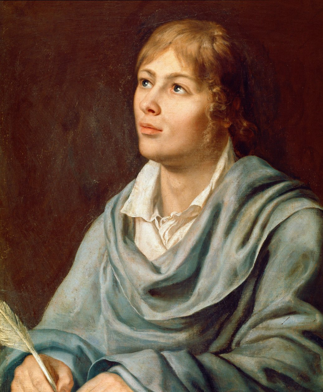 Wolfgang Amadeus Mozart (1756-1791) osztrák zeneszerző portréja A 19. századi német iskola festménye. Nápoly, Conservatorio di Musica San Pietro a Majella alkotó: German School