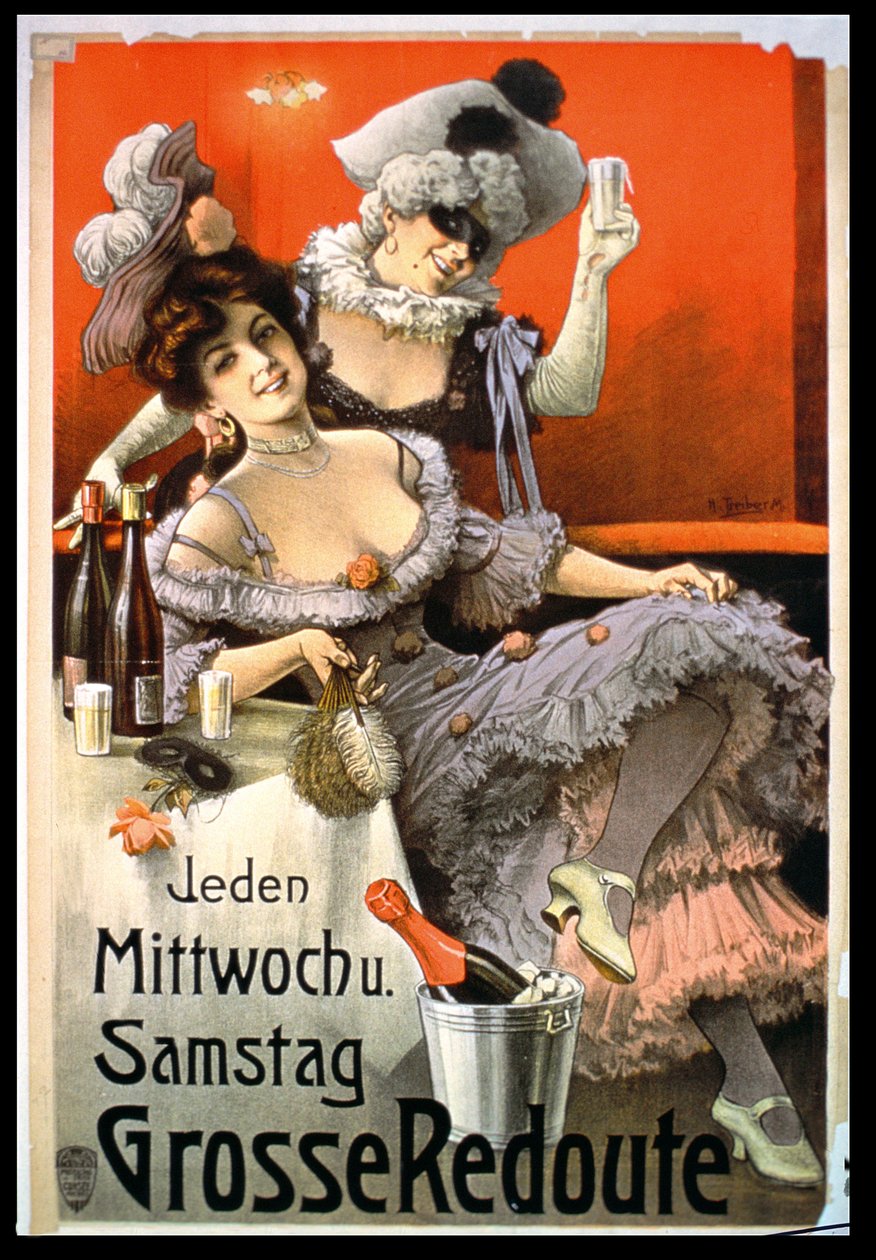 Plakát Reklám Grosse Redoute alkotó: German School