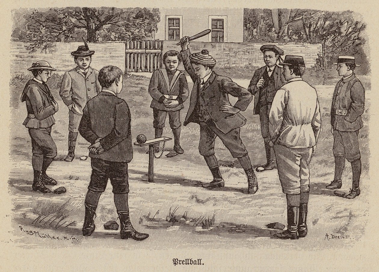 Prellball (gravírozás) alkotó: German School