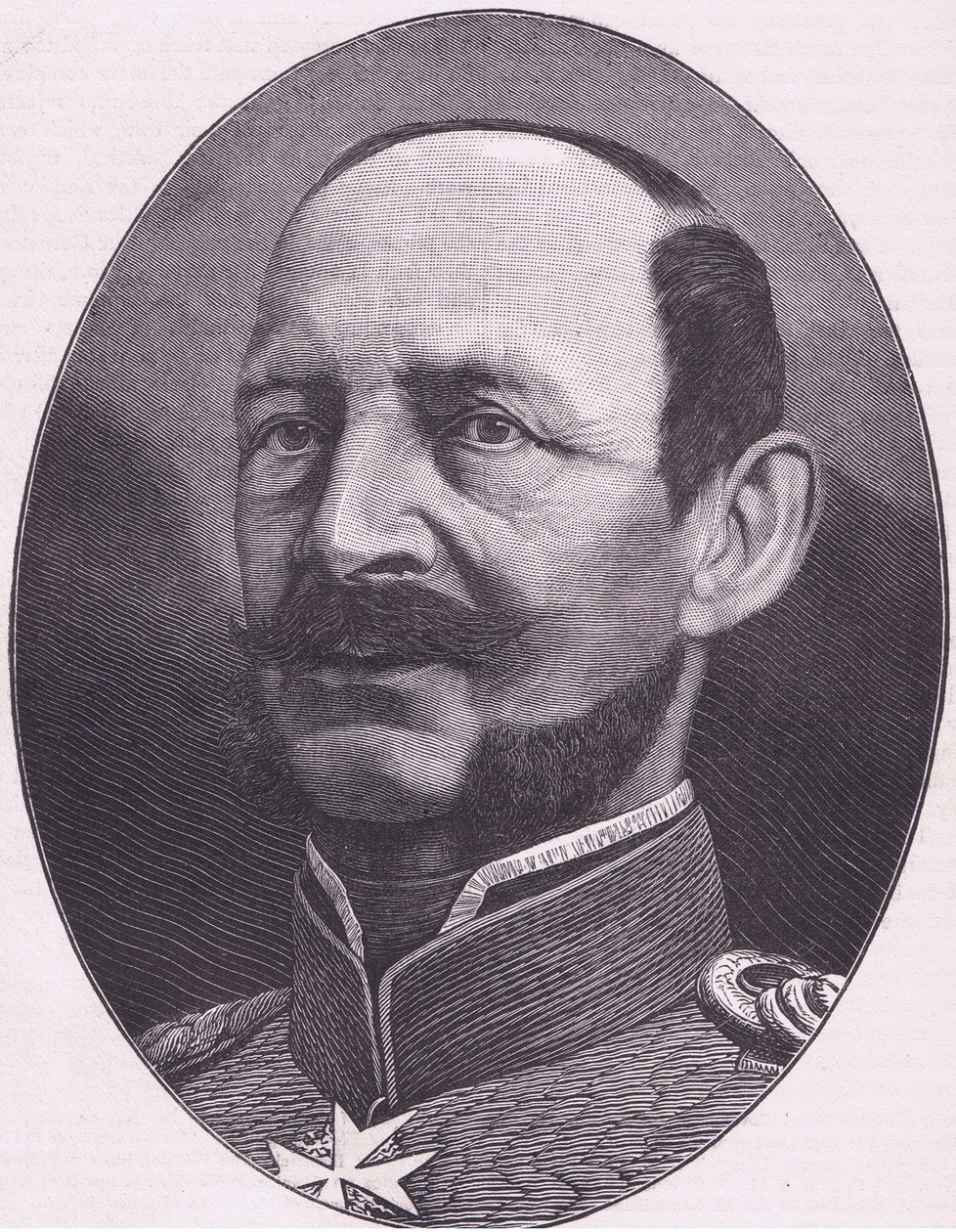 Albert porosz herceg, Cassells History of the War Franciaország és Németország között, kiadó: Cassell and Company Limited, 1890 körül (litho) alkotó: German School