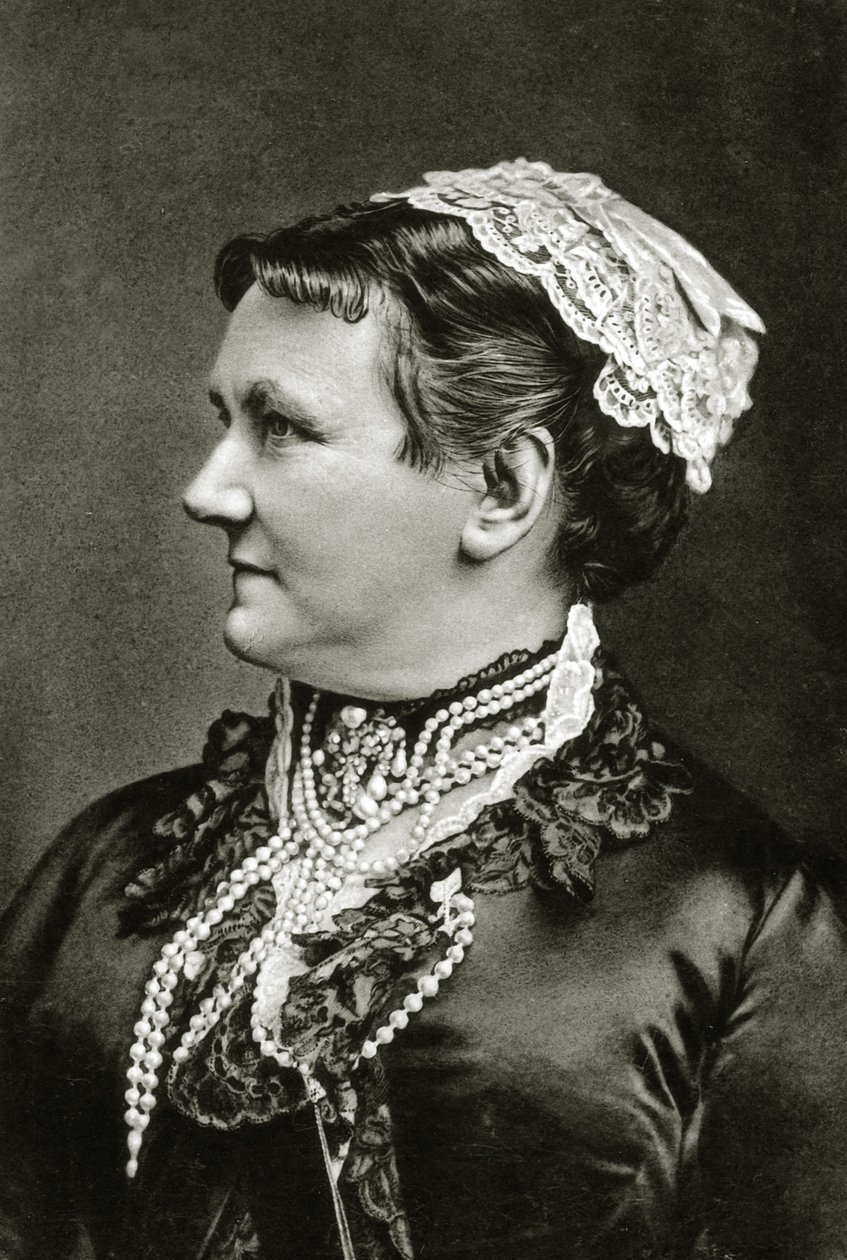 Carola szász királynő 1890 körül (f/w fotó) alkotó: German School