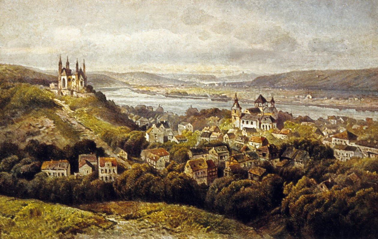 Remagen, Németország (színes litho) alkotó: German School