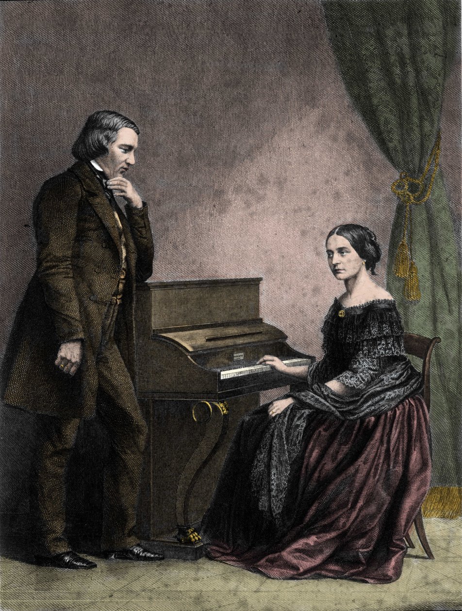 Robert és Clara Schumann német zenészek alkotó: German School