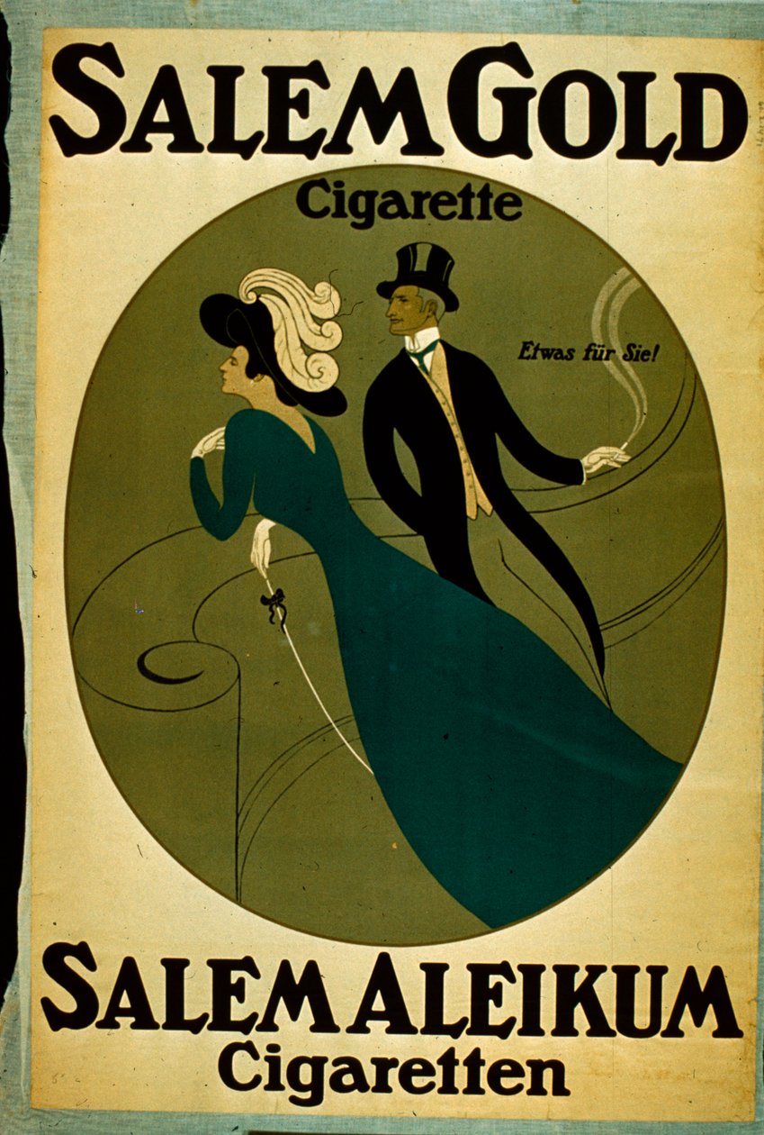 Salem arany cigarettahirdetés alkotó: German School