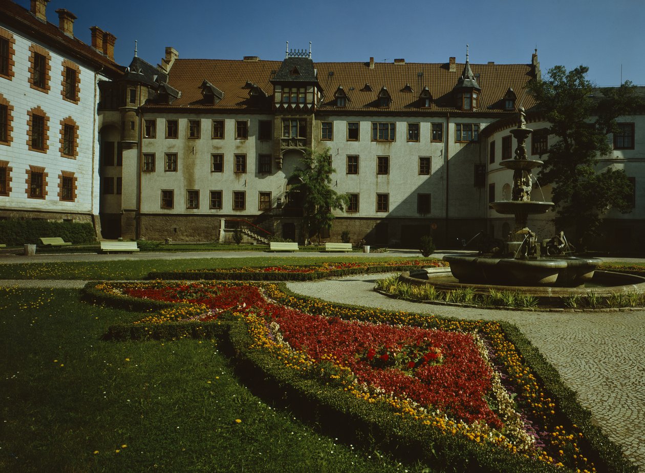 A meiningeni Elisabethenburg kastély 1682-ben épült alkotó: German School