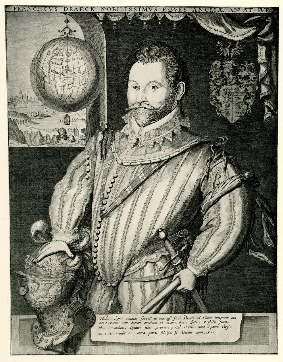 Sir Francis Drake alkotó: German School