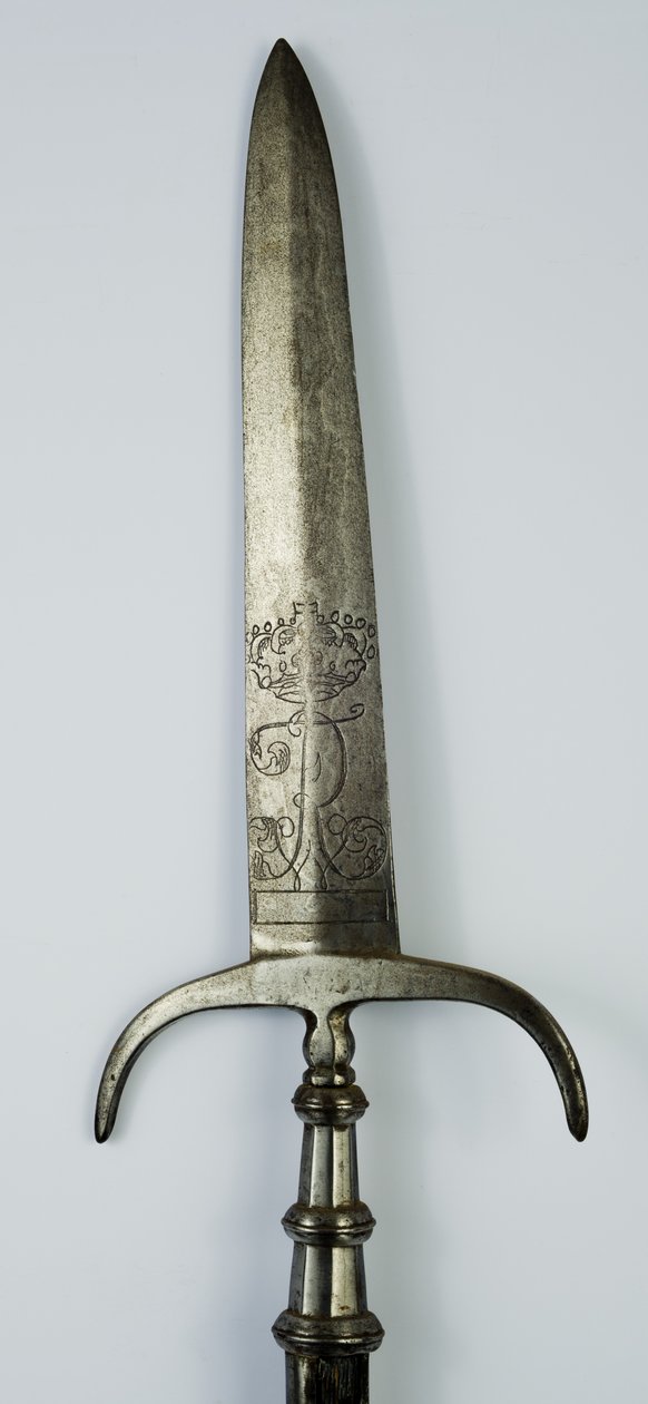 Spontoon, 1750-1800 körül (acél és fa) alkotó: German School
