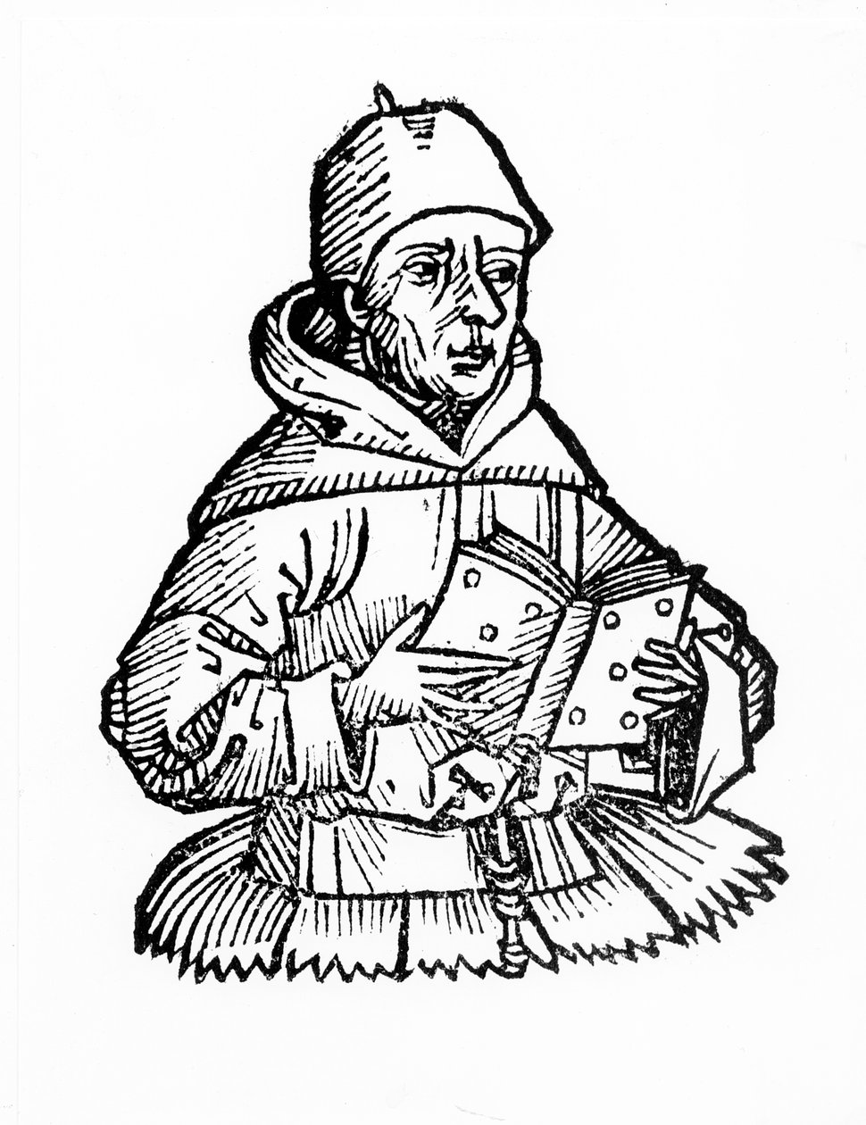 St. Egidius, Hartmann Schedel (1440-1514) „Liber Chronicarum” című művéből, 1493 alkotó: German School