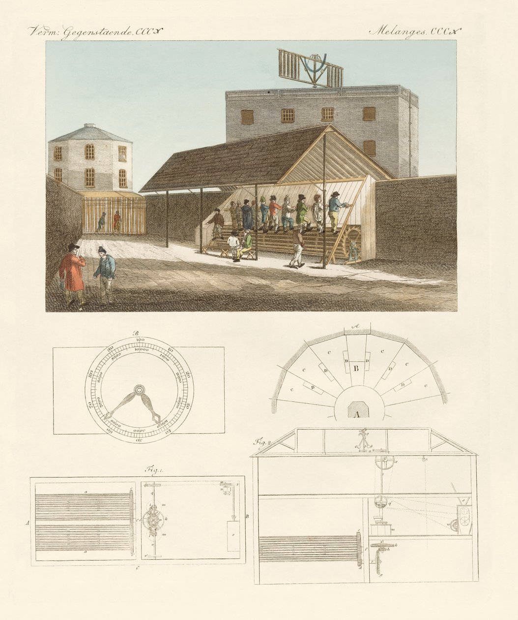 Izzadt malom (színes gravírozás) alkotó: German School