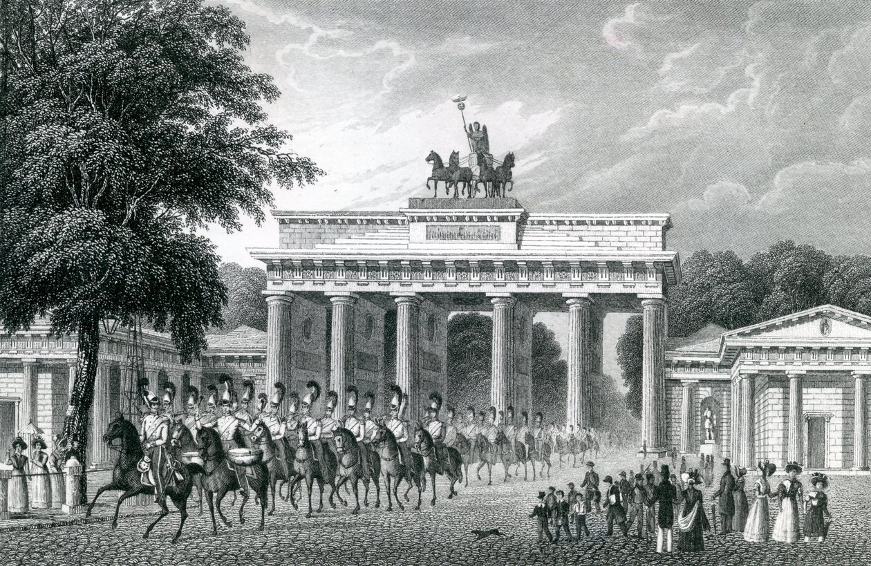 A Brandenburgi kapu, Berlin alkotó: German School