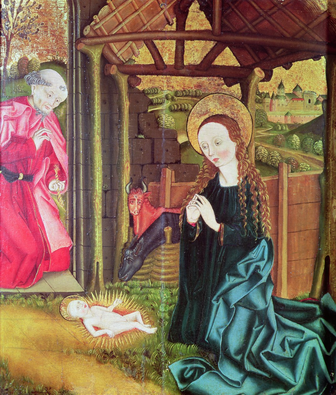 Születés, 1470 körül alkotó: German School