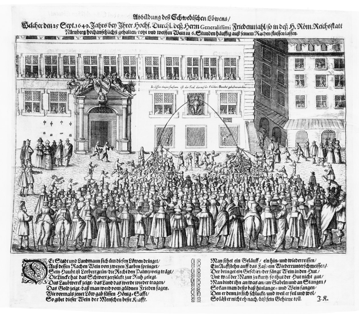 A nürnbergi béke, 1649. szeptember 25 alkotó: German School
