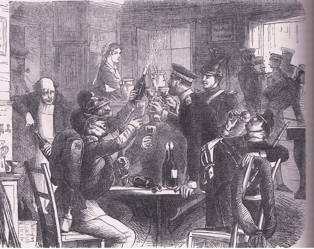 A versailles-i poroszok, Cassells: A Franciaország és Németország közötti háború története, Cassell and Company Limited, 1890 körül (litho) alkotó: German School