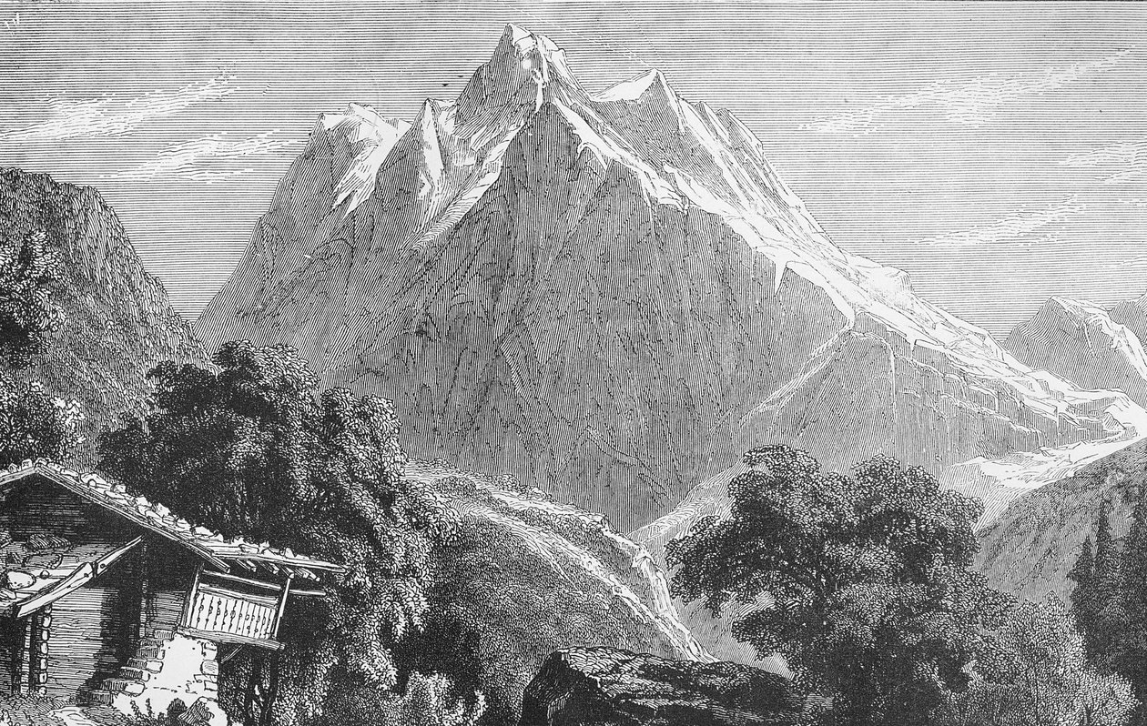 A Wetterhorn alkotó: German School