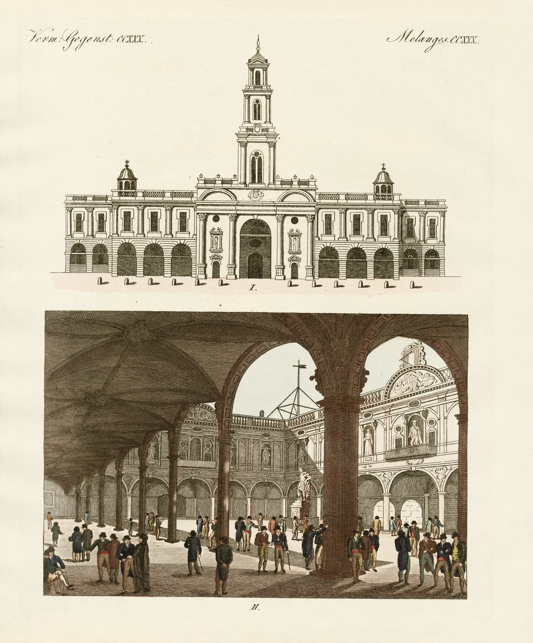 A londoni készlet (színes metszet) alkotó: German School