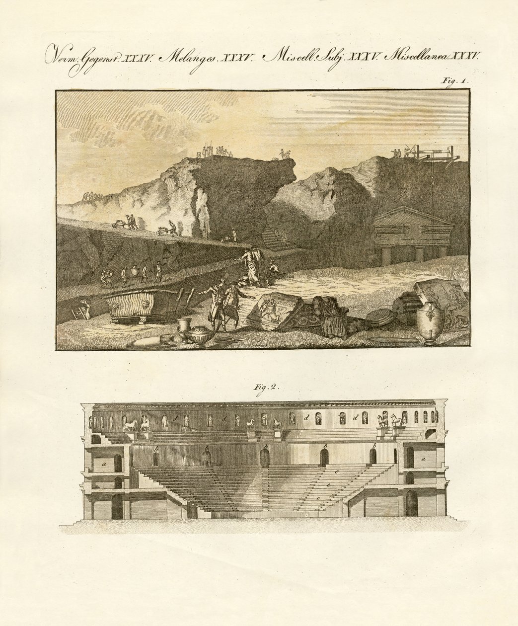 Herculaneum földalatti városa alkotó: German School