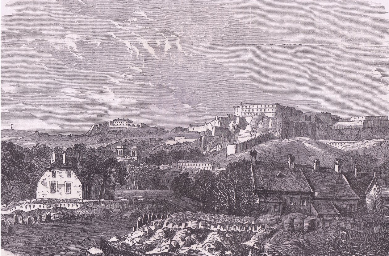 Belfort nézete, Cassells: A Franciaország és Németország közötti háború története, Cassell and Company Limited, 1890 körül (litho) alkotó: German School