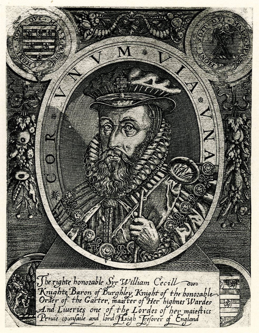 William Cecil Lord Burleigh alkotó: German School