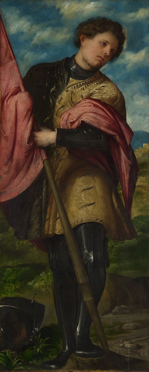 Szent Sándor, 1524 körül alkotó: Gerolamo Romanino