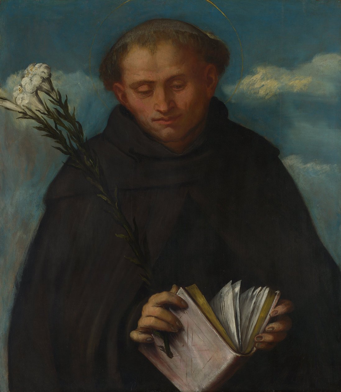 Szent Filippo Benizzi, 1524 körül alkotó: Gerolamo Romanino