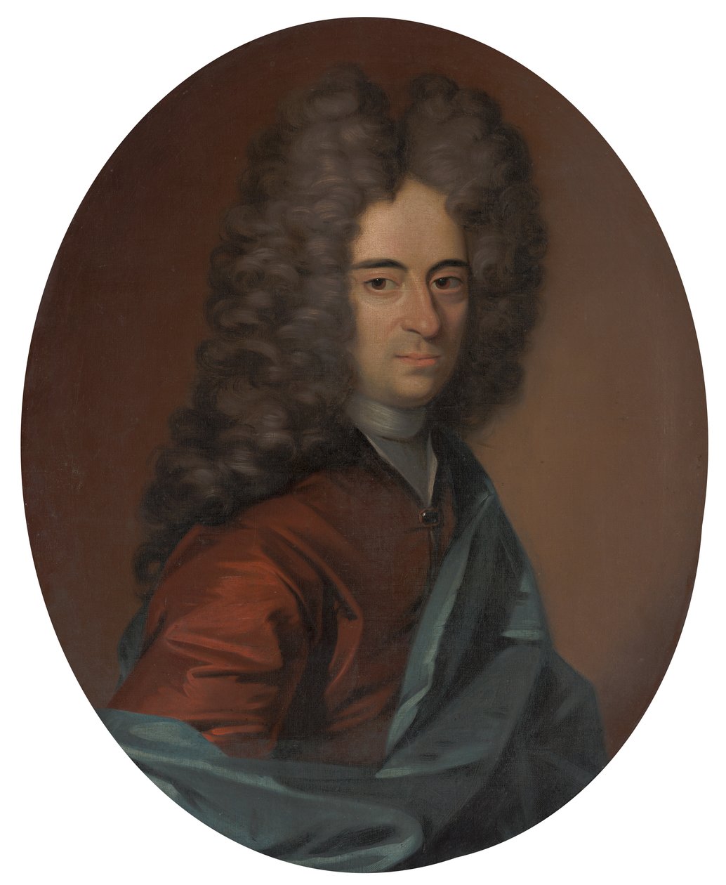 Férfi portré, valószínűleg Mathias Lambertus Singendonck (1678-1742), Nijmegen polgármestere. alkotó: Gerrit Alberts