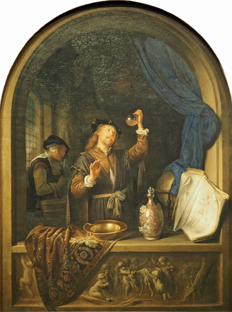 Az Orvos alkotó: Gerrit Dou