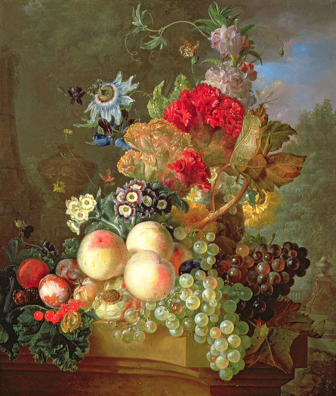 Csendélet Auriculusszal alkotó: Gerrit Van Leeuwen