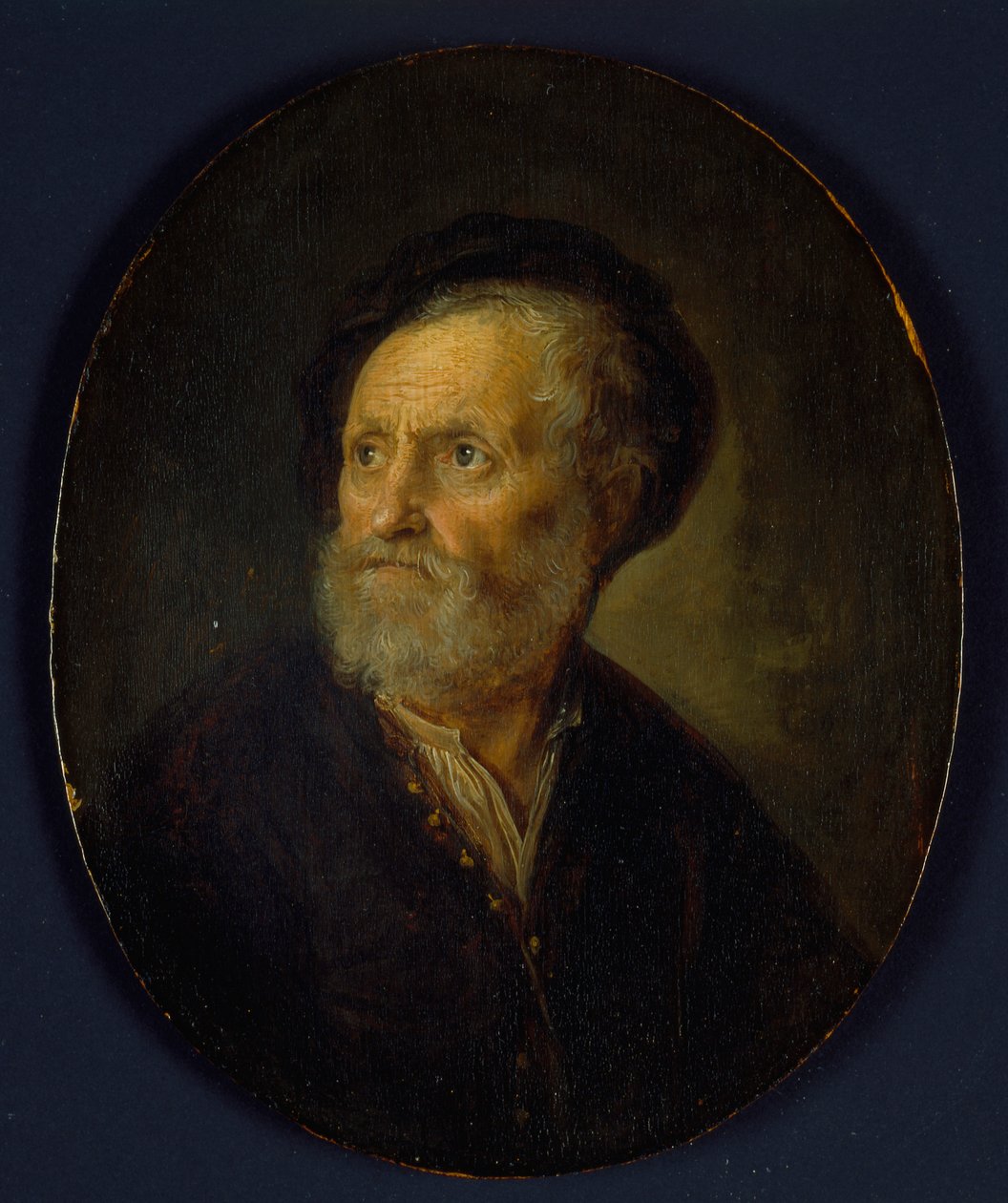 Egy férfi mellszobra, 1635-40 körül alkotó: Gerrit Dou