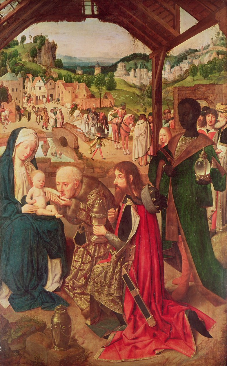 A mágusok imádása (lásd még: 40457475) alkotó: Gerrit tot Sint Jans