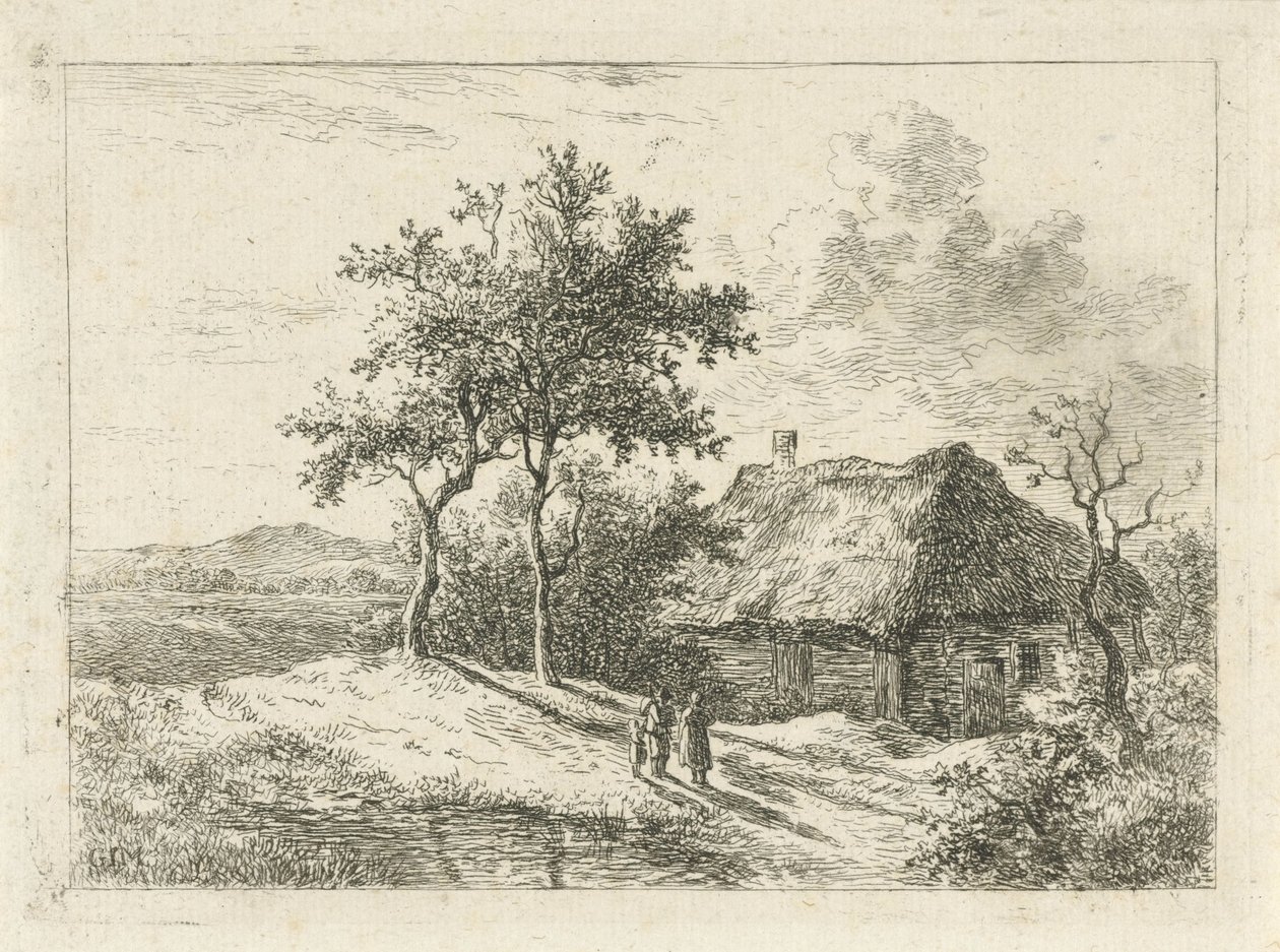 Három figura egy farmon alkotó: Gerrit Jan Michaëlis
