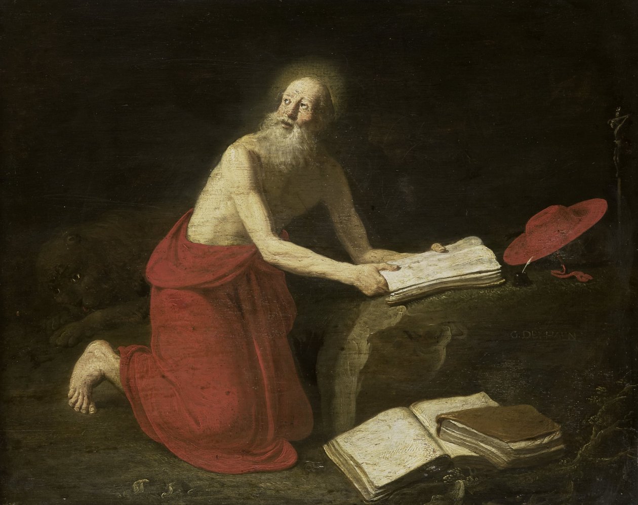Szent Jeromos alkotó: Gerrit de Haen