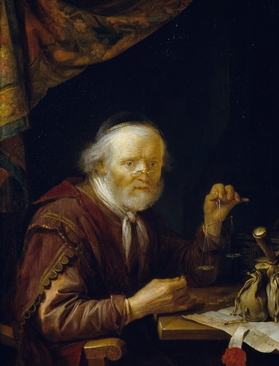Arany súlyú alkotó: Gerrit or Gerard Dou