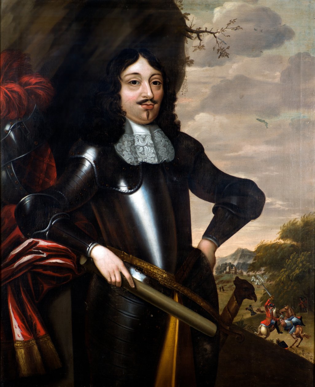 Portré, James Graham néven alkotó: Gerrit van (manner of) Honthorst
