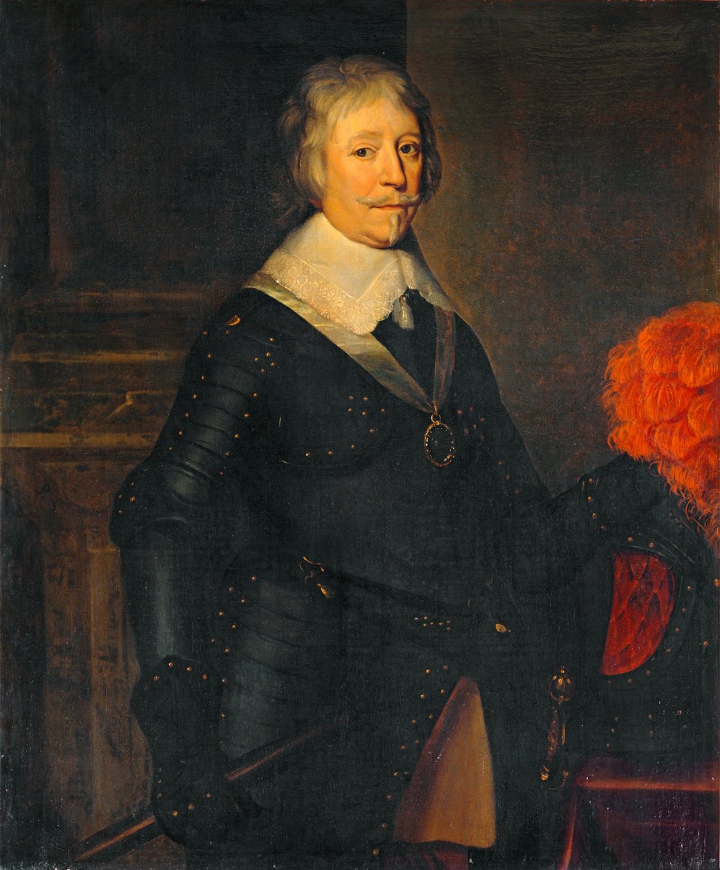 Frederic-Henri, narancs herceg, az Egyesült Tartományok városházfőnöke ... alkotó: Gerrit van Honthorst