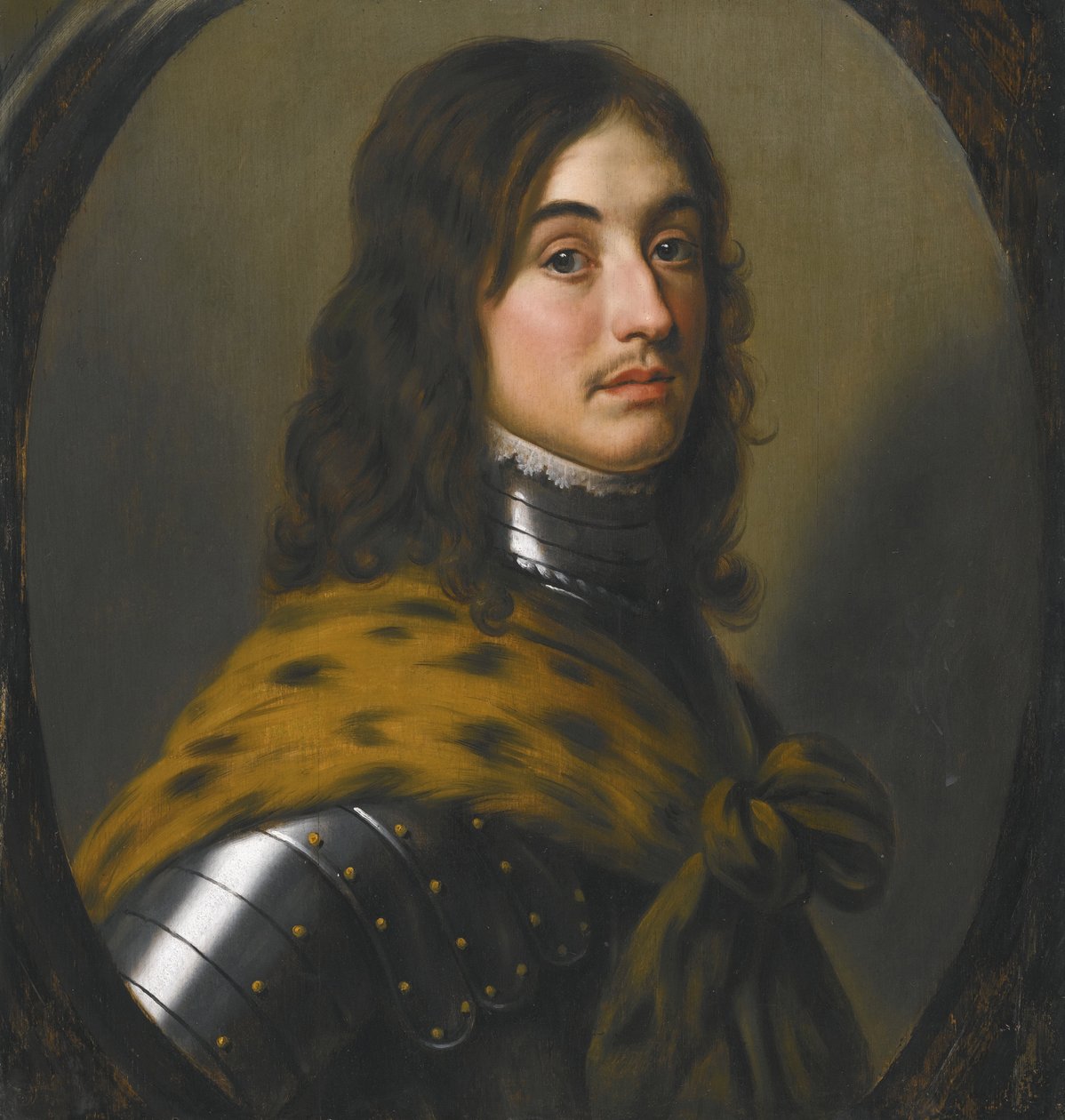 Maurice du Palatinat (1620-1652) Fils de Frederic V du Palatinat – Maurice pfalzi herceg portréja par Honthorst, Gerrit, van (1590-1656). Olaj, fa, méret: 62,3x58,5, Magángyűjtemény alkotó: Gerrit van Honthorst