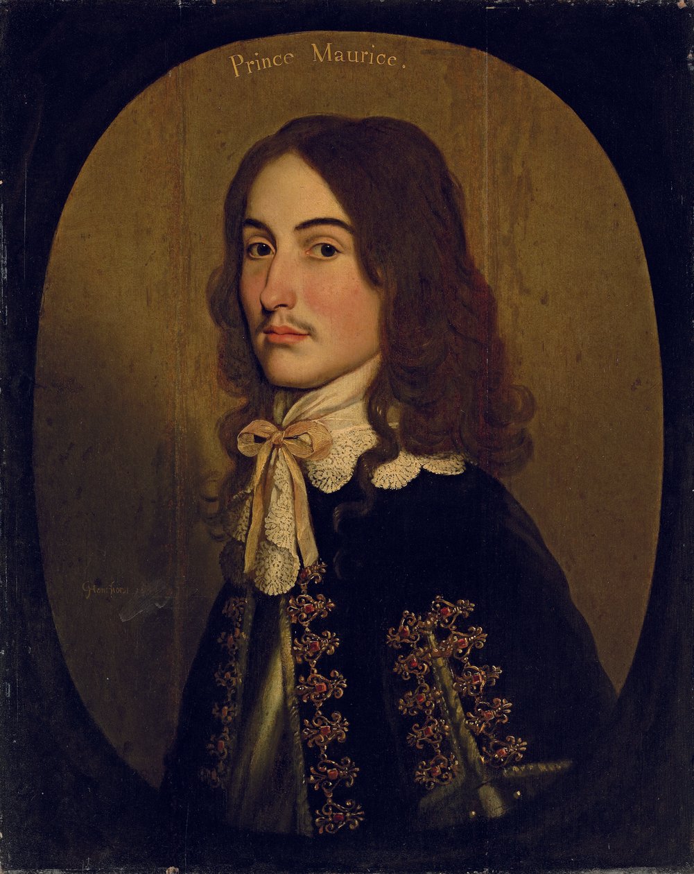 Maurice of Nassau, Orange hercegének portréja, 1643 alkotó: Gerrit van Honthorst