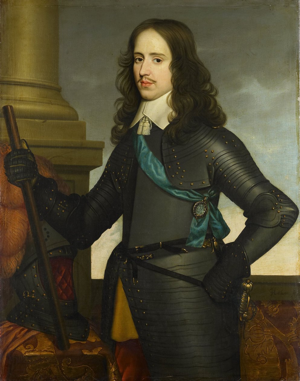 II. Willem (1626-50) orániai herceg portréja, 1651 alkotó: Gerrit van Honthorst