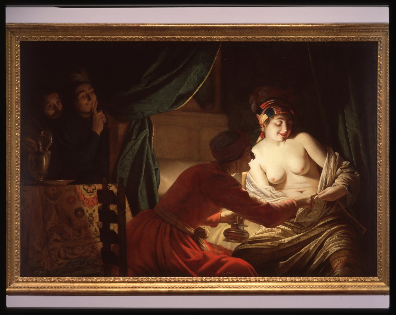 A bolhavadászat alkotó: Gerrit van Honthorst