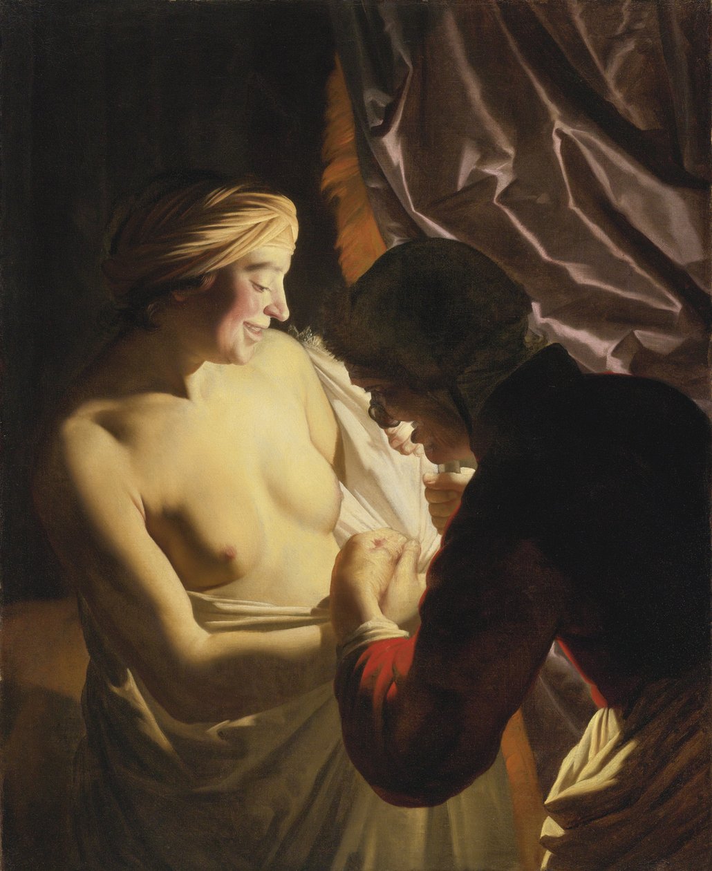 A bolhavadászat c. 1620 alkotó: Gerrit van Honthorst