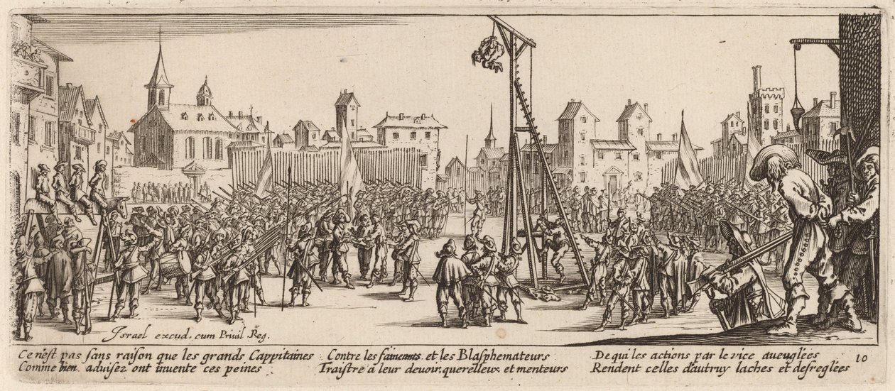 A Strappado alkotó: Gerrit van Schagen after Jacques Callot
