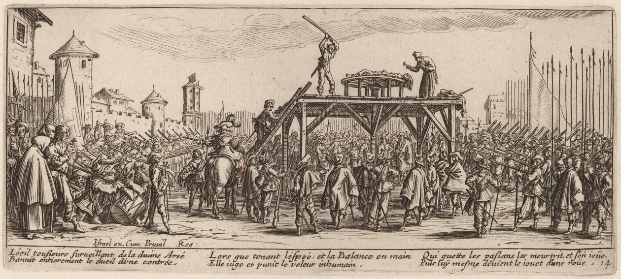 A kerék alkotó: Gerrit van Schagen after Jacques Callot