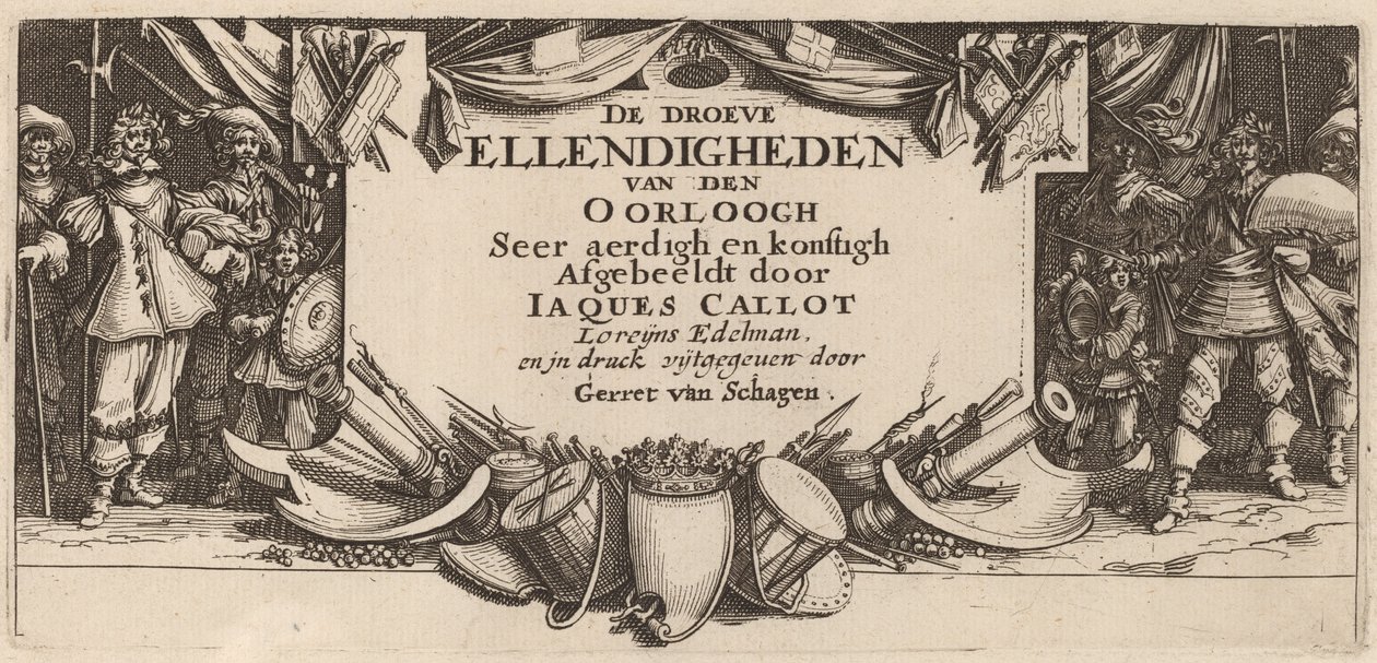 Címlap alkotó: Gerrit van Schagen after Jacques Callot