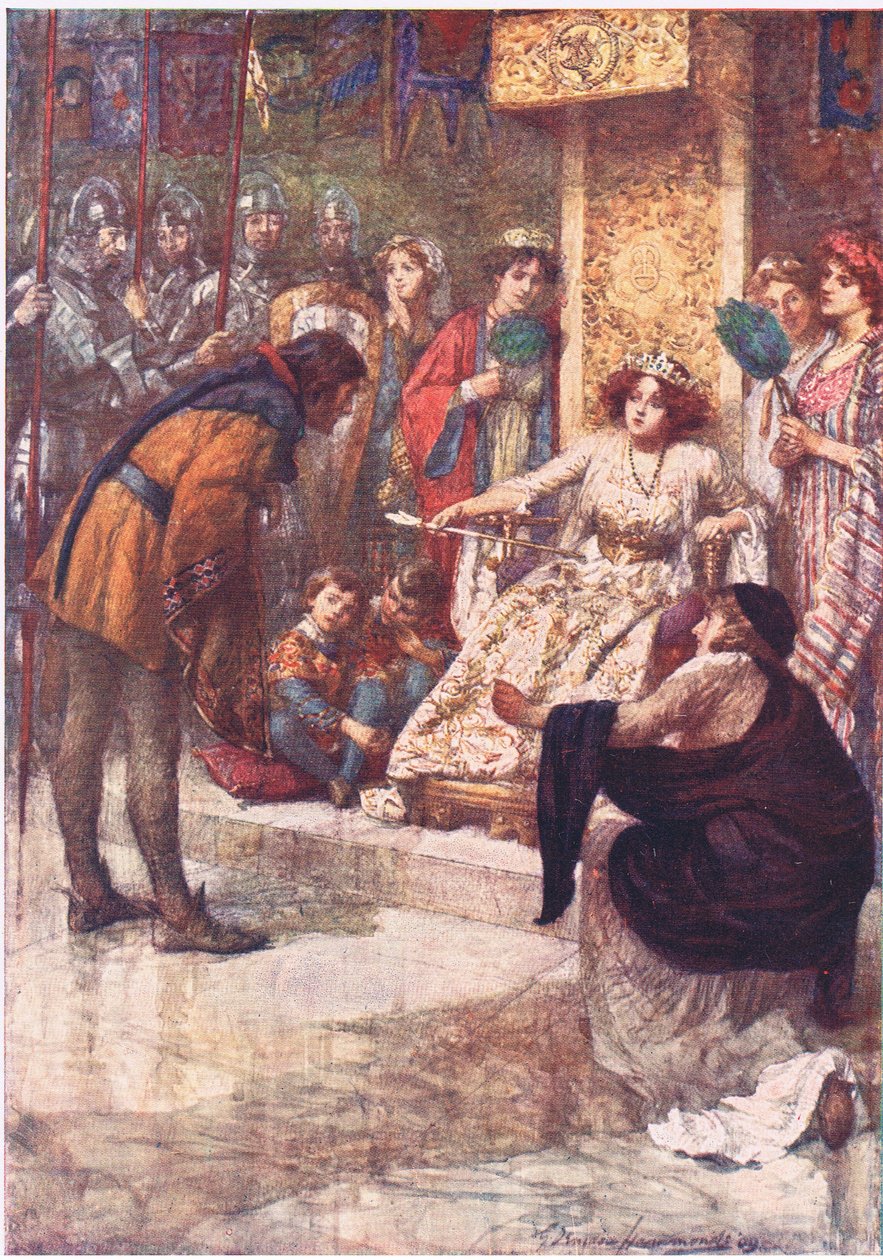 Georgos azt állította, hogy a kaland, a Történetek a tündérkirálynőből, amelyet George Harrap és Társaság adott ki alkotó: Gertrude E. Demain (after) Hammond
