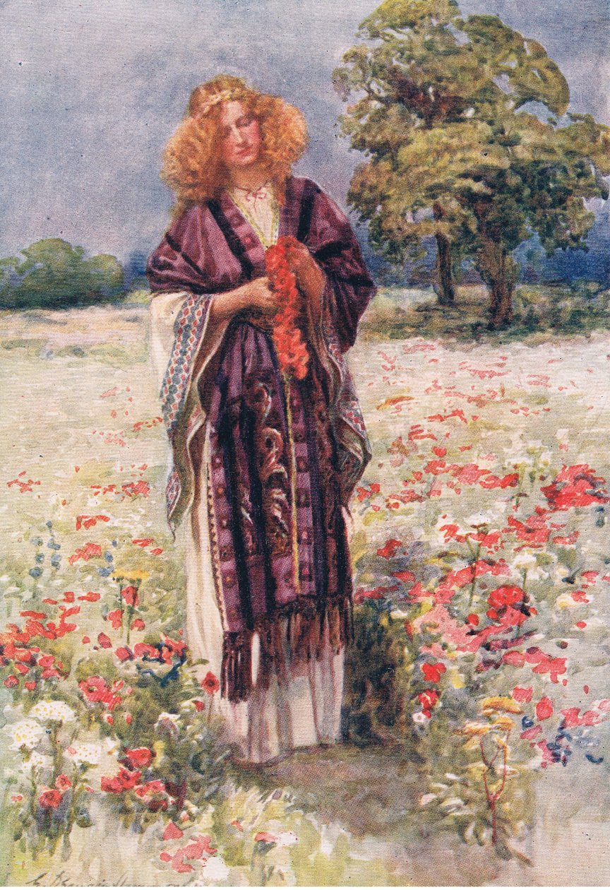 A vásári Serena, Történetek a tündérkirálynőből, George Harrap and Company kiadásában alkotó: Gertrude E. Demain (after) Hammond