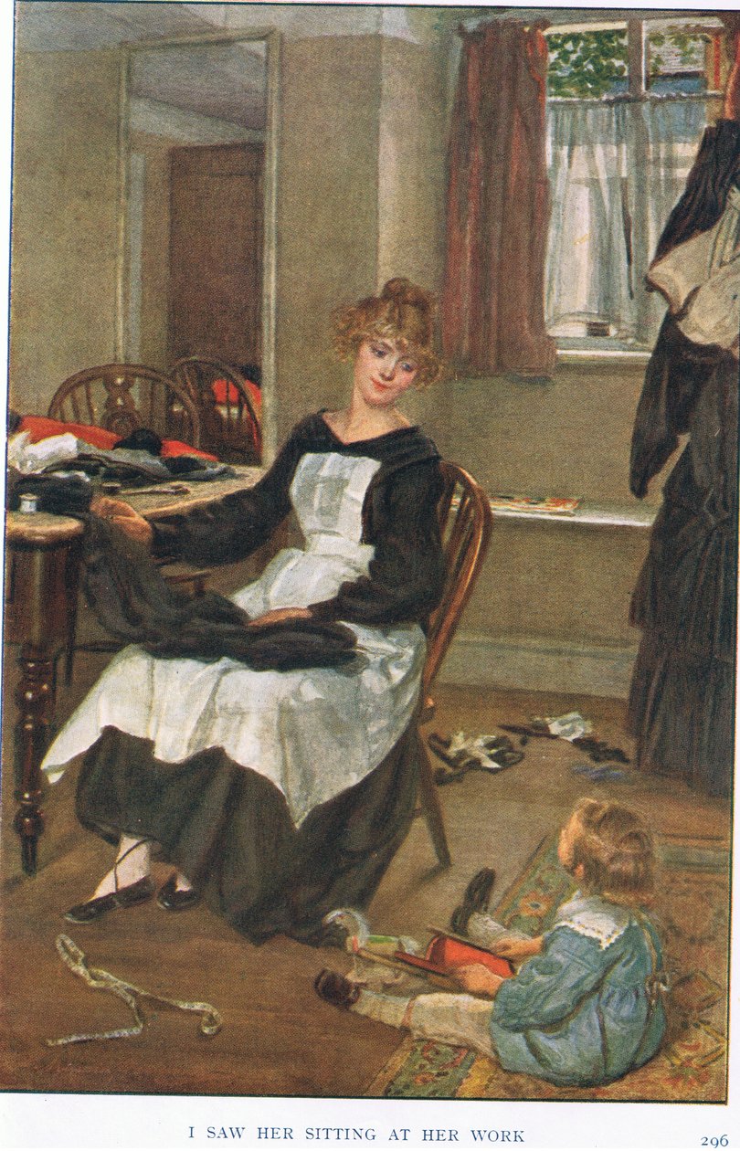 Láttam a munkájában ülni alkotó: Gertrude E. Demain Hammond
