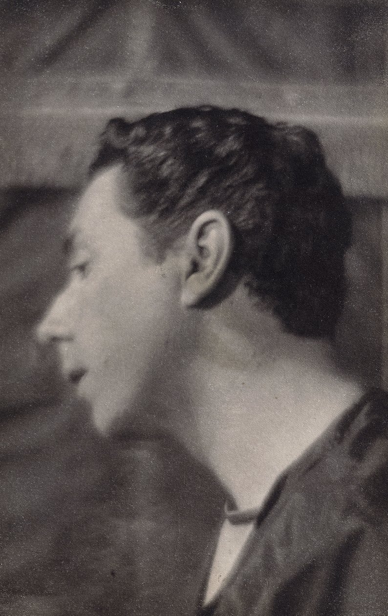 Adolph de Meyer báró portréja alkotó: Gertrude Käsebier
