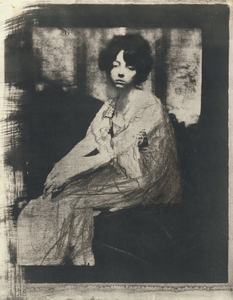 [Ülő nő] alkotó: Gertrude Käsebier