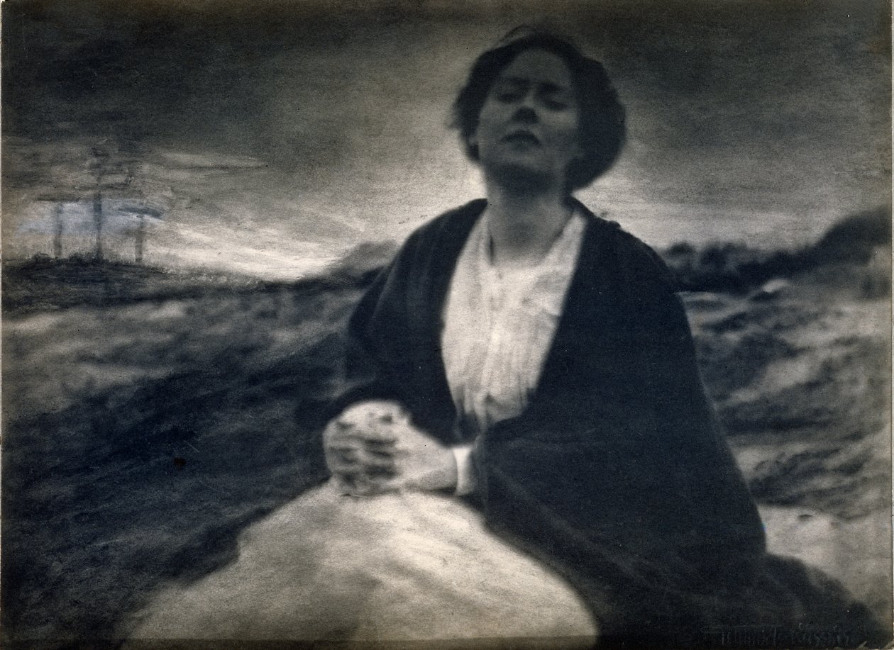Az anyaság öröksége, 190004 (platina nyomat, néhány kézzel kiegészítve) alkotó: Gertrude Käsebier