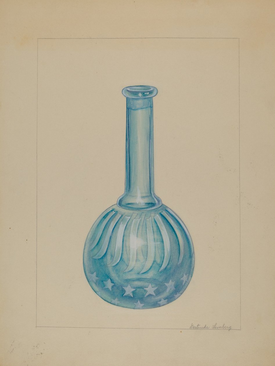 Borbély Üveg, c. 1936. alkotó: Gertrude Lemberg